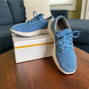 allbirds Men's Tree Dasher 2 in custom blue color